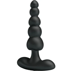 PRETTY LOVE - VIBRADOR ANAL SIDNEY 10 VIBRAÃÃES PRETO